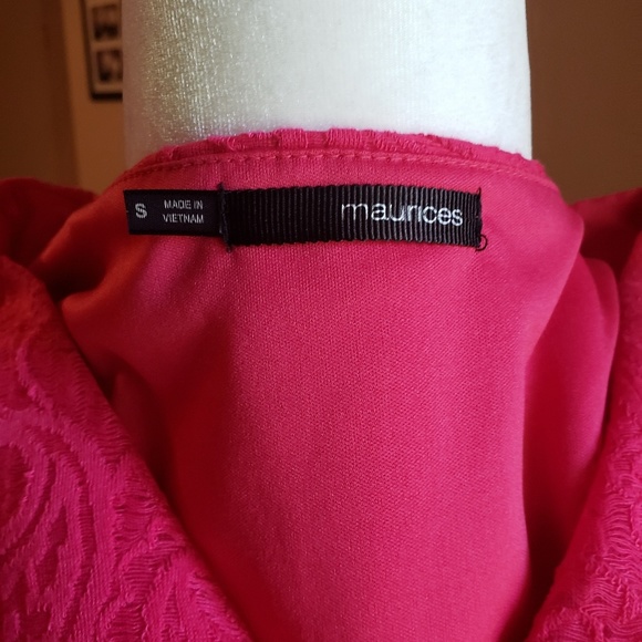 Maurice's Pink Sleeveless Top Size S - Picture 6 of 6